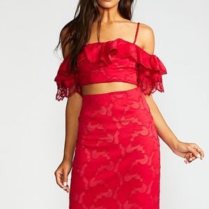 Free People In Your Eyes Set / Skirt Set